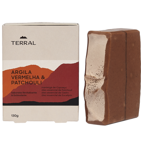 Sabonete Argila Vermelha & Patchouli